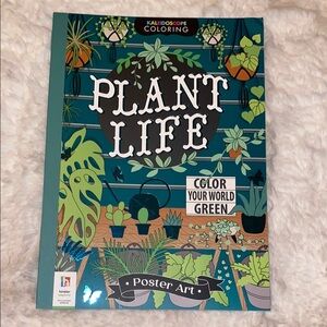 Plant Life Coloring Book